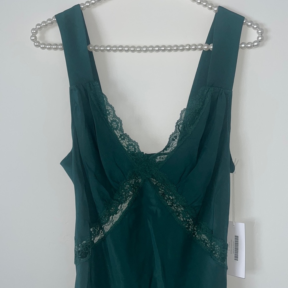 SOLD NWT Reformation Provence Dress Forest XL - Picture 3 of 14